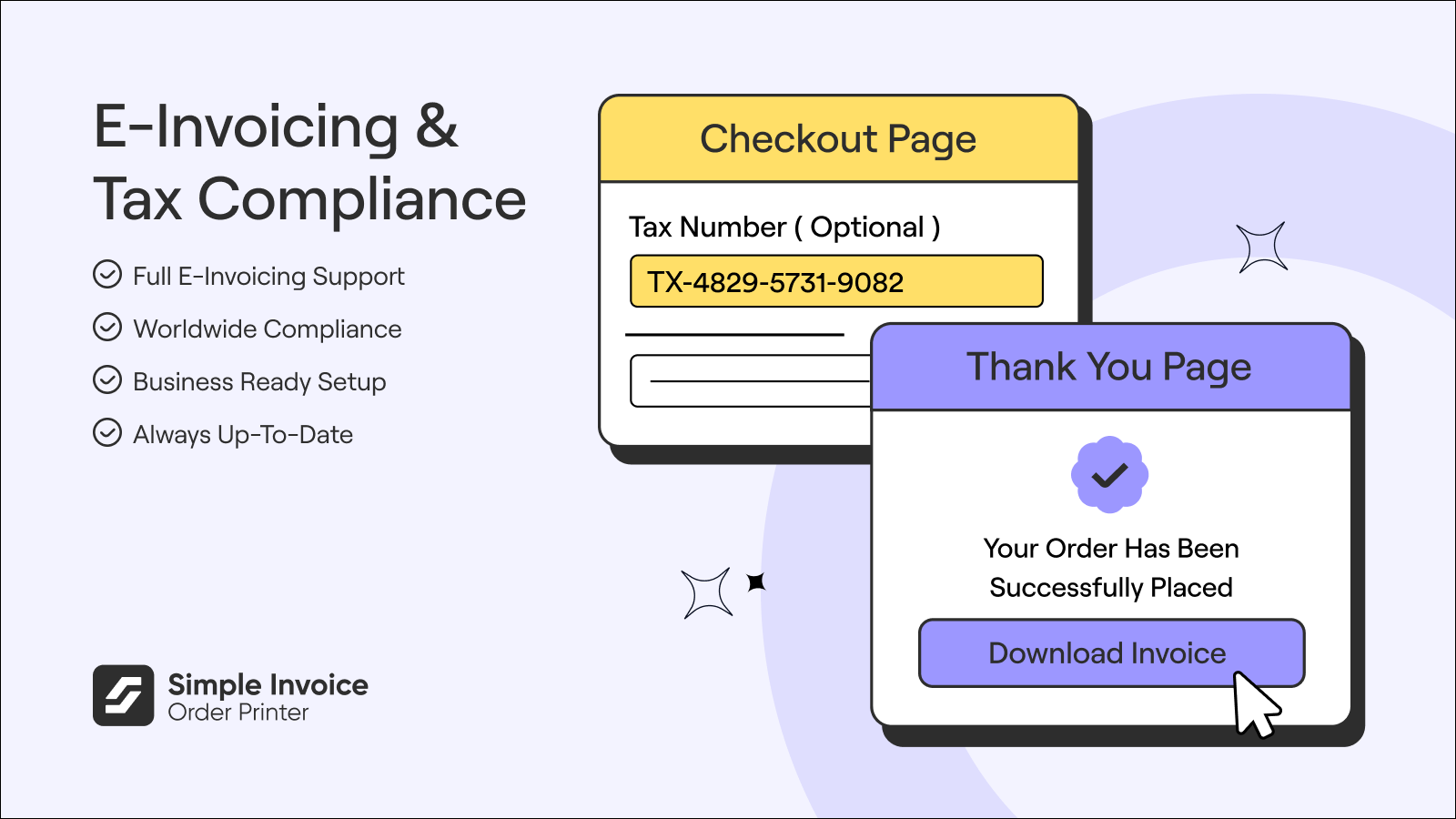 Fourth Screenshot of Simple Invoice - Order Printer for Shopify.
